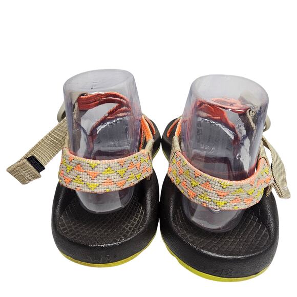Chaco ZX/1 Classic Sport Sandals in York Citrus Women's Size 8 - Picture 7 of 11